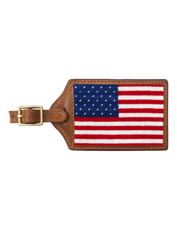 Smathers & Branson Big American Flag Luggage Tag