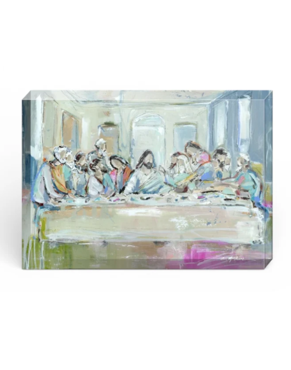 The Legacy Meal II Acrylic Block