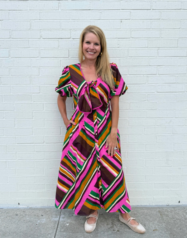 Bonnie Striped Dress