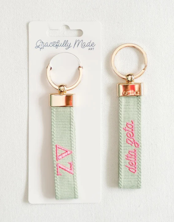 Delta Zeta Keychain