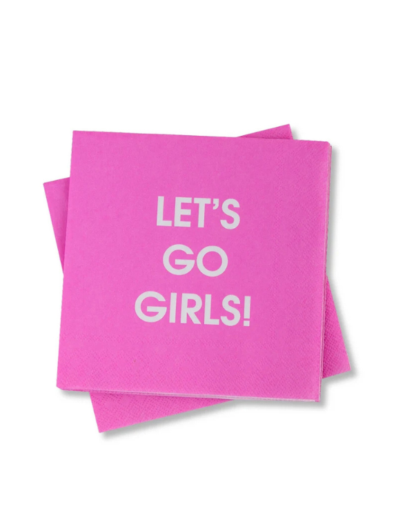 Let's Go Girls! Cocktail Napkins