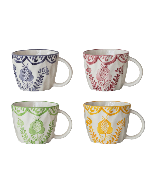 Botanical Hand Painted Mug