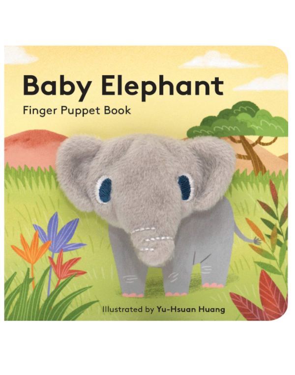 Baby Elephant Finger Puppet Book