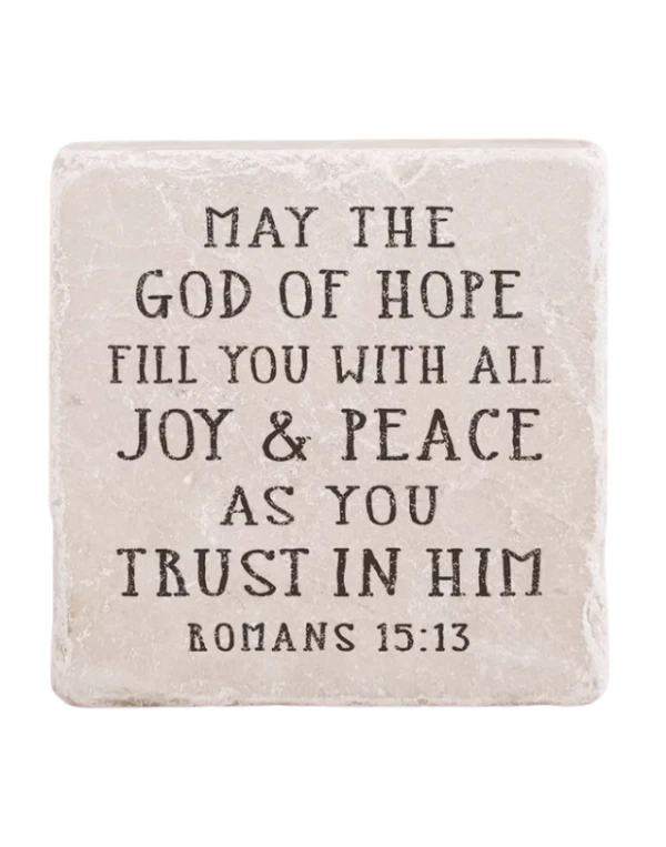 Stone Block-Romans 15:13
