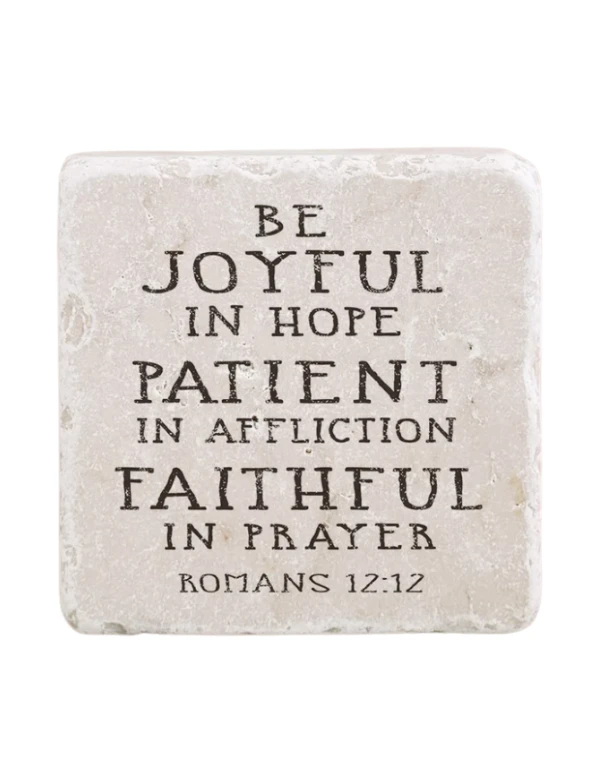 Stone Block-Romans 12:12