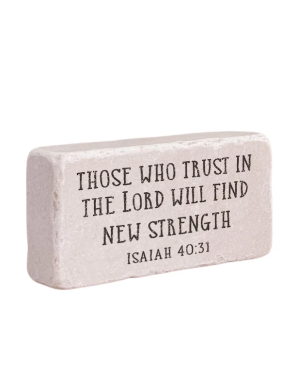 Stone Block - Isaiah 40:31