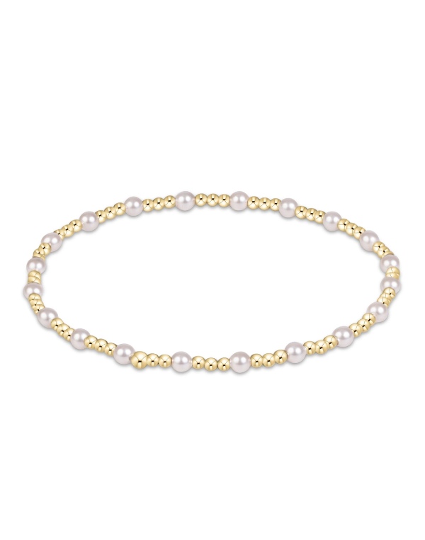 eNewton Egirl Serenity Pearl 3mm Bracelet