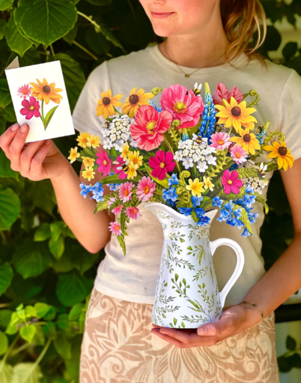 Wildflower Meadow Pop-up Card