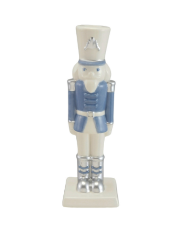Ceramic Nutcracker Taper Holder