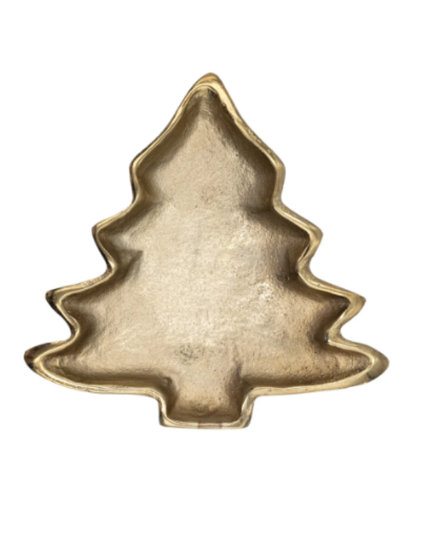 Cast Aluminum Tree-Shaped Dish