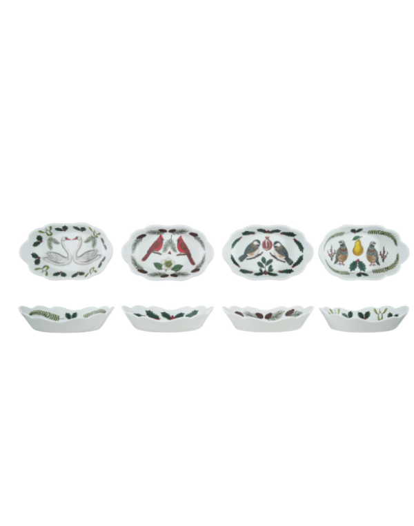 Melamine Scalloped Dish