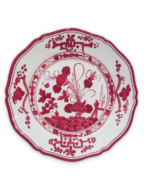 Beatriz Ball Set of 4 Vida Faenza 9" Salad Plate-Red