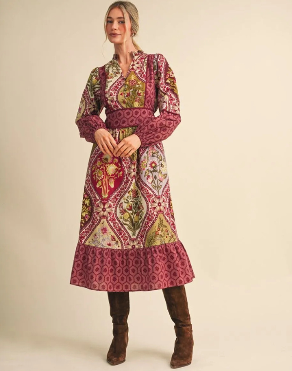 Patchwork Dress