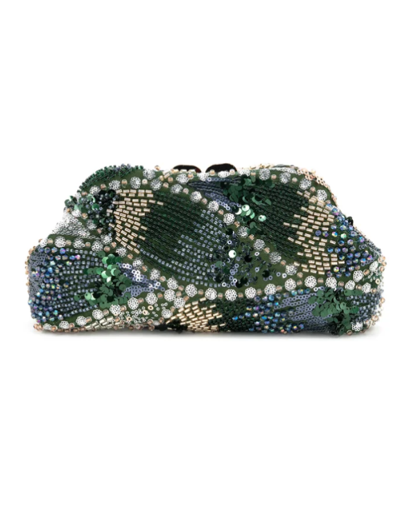 Evening Bag Clutch-Olive