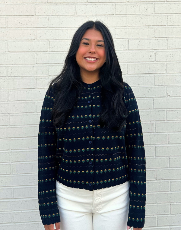 Reese Floral Cardigan