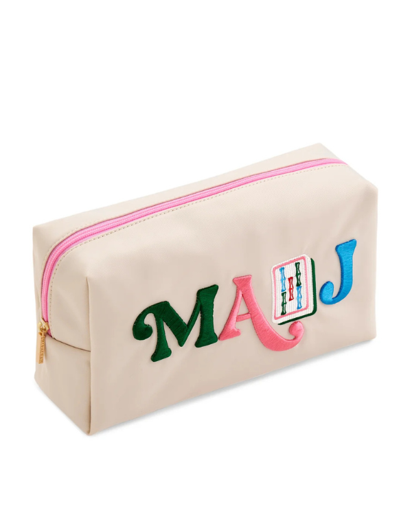 Mahjong Tiles Zip Pouch