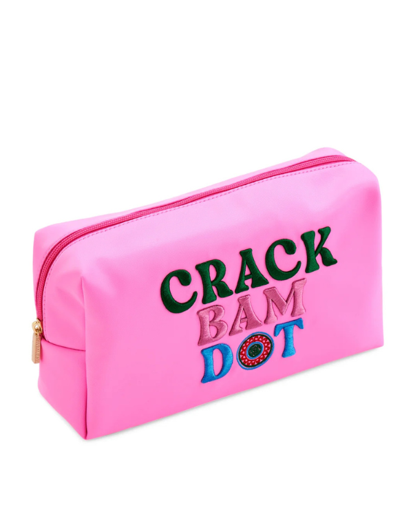 Crack,Bam,Dot Zip Pouch
