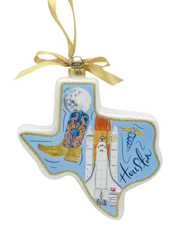 Houston City Capsule Ornament