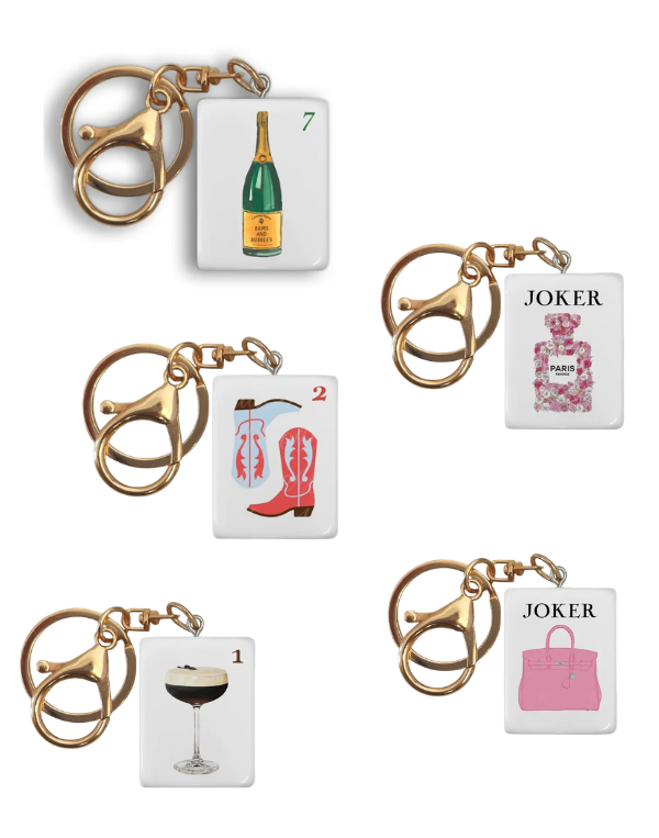 Mahjong Tile Keychain
