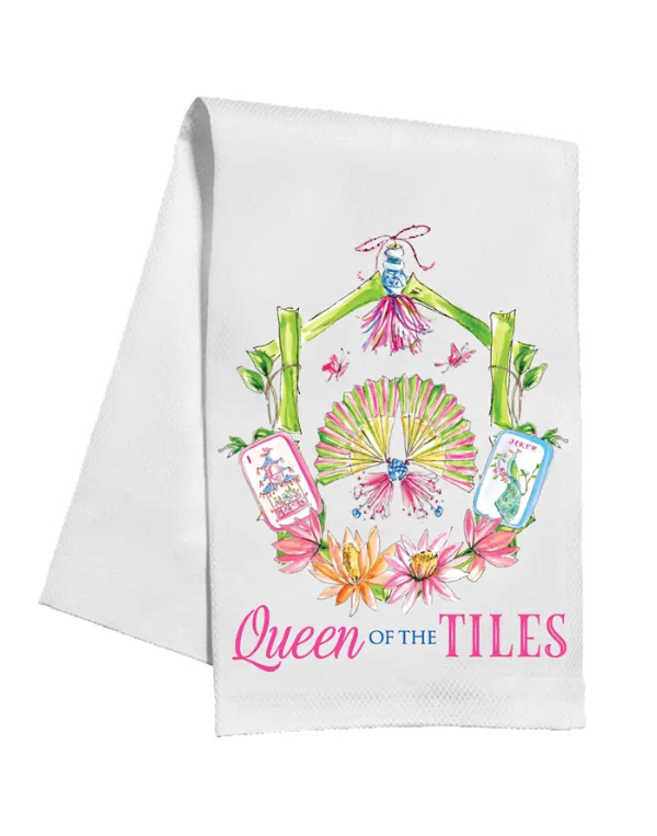Queen of Tiles Kitchen Towel
