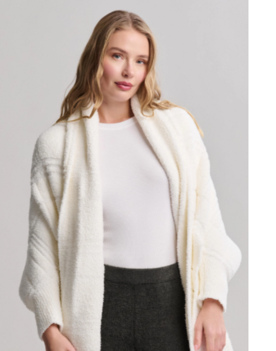 Barefoot Dreams Cozy Chic Cotton Tonal Plaid Blanket Wrap Barefoot Dreams Cozy Chic Cotton Tonal Plaid Blanket Wrap