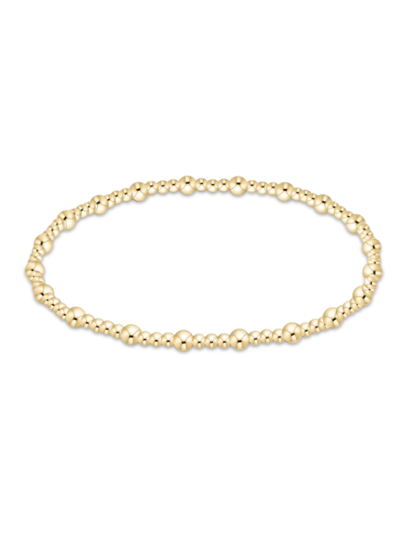eNewton Sincerity Gold 3mm Bracelet