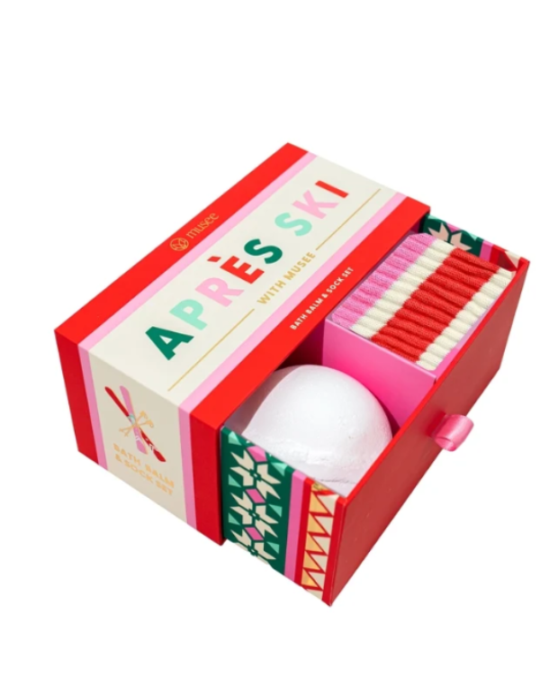 Musee Apres Ski Bath Balm Sock Set