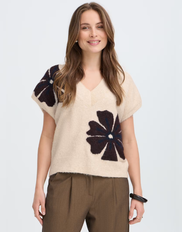 Minnie Flower Sweater