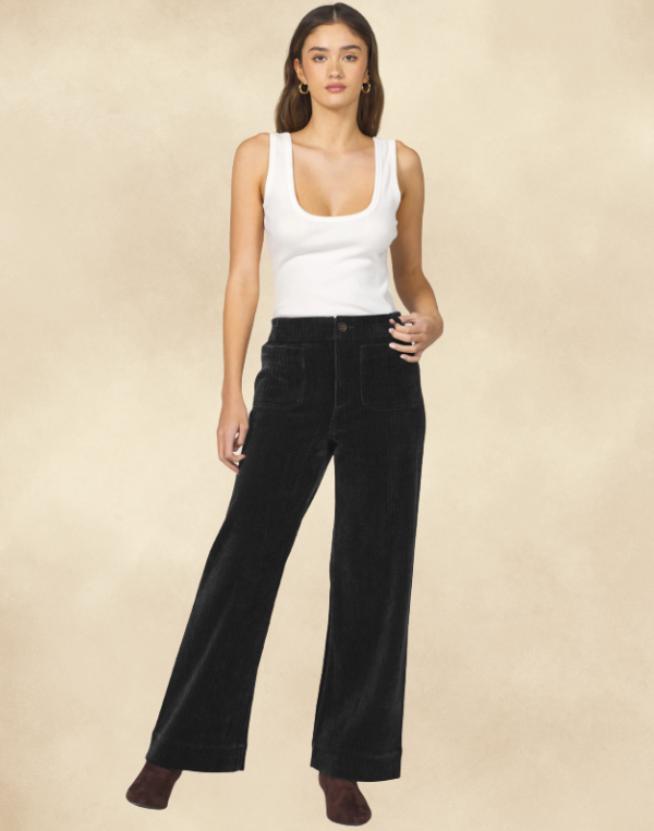 Audrey High Rise Wide Leg Pant