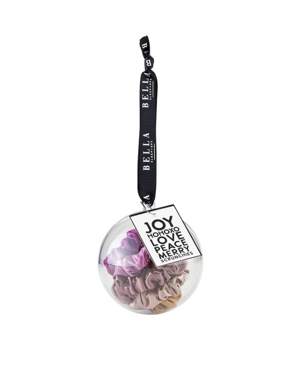 Scrunchie Ornament- Pink Jewels