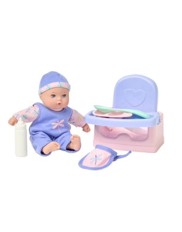 Madame Alexander Little Cuties 8 inch Feeding Playset