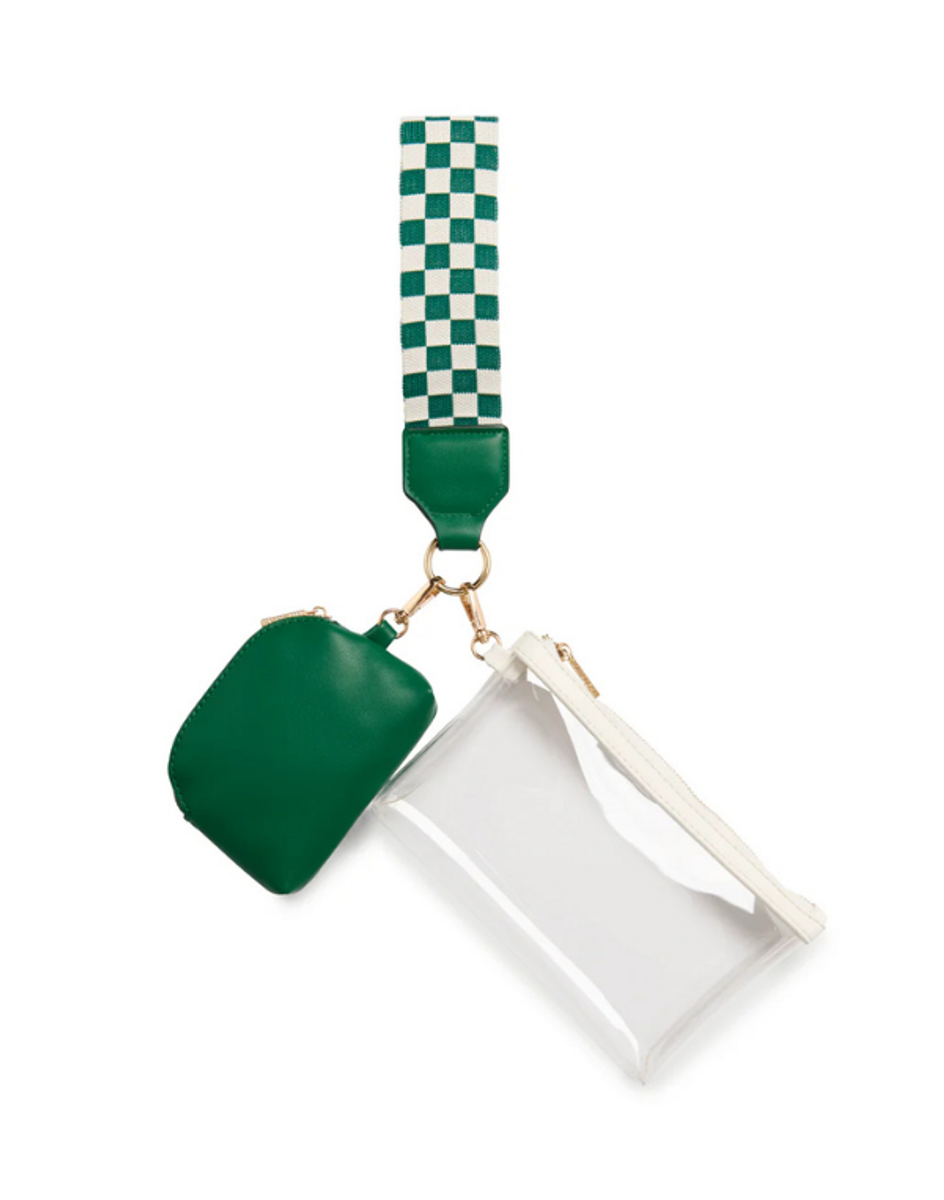 Taylor Mini Wristlet - Green Taylor Mini Wristlet - Green