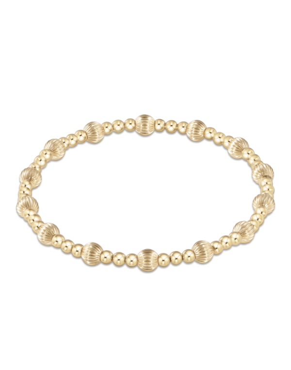 eNewton Dignity Sincerity 5mm Gold Bracelet