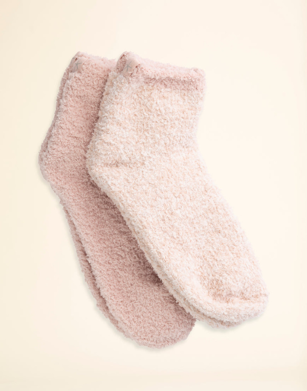 Barefoot Dreams CozyChic 2 Pair Tennis Sock Set