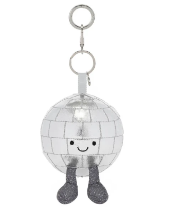 Jellycat Disco Ball Key Chain Bag Charm