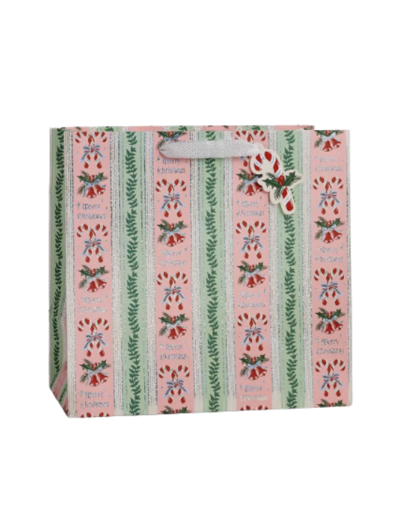 Large Candy Cane Gift Bag