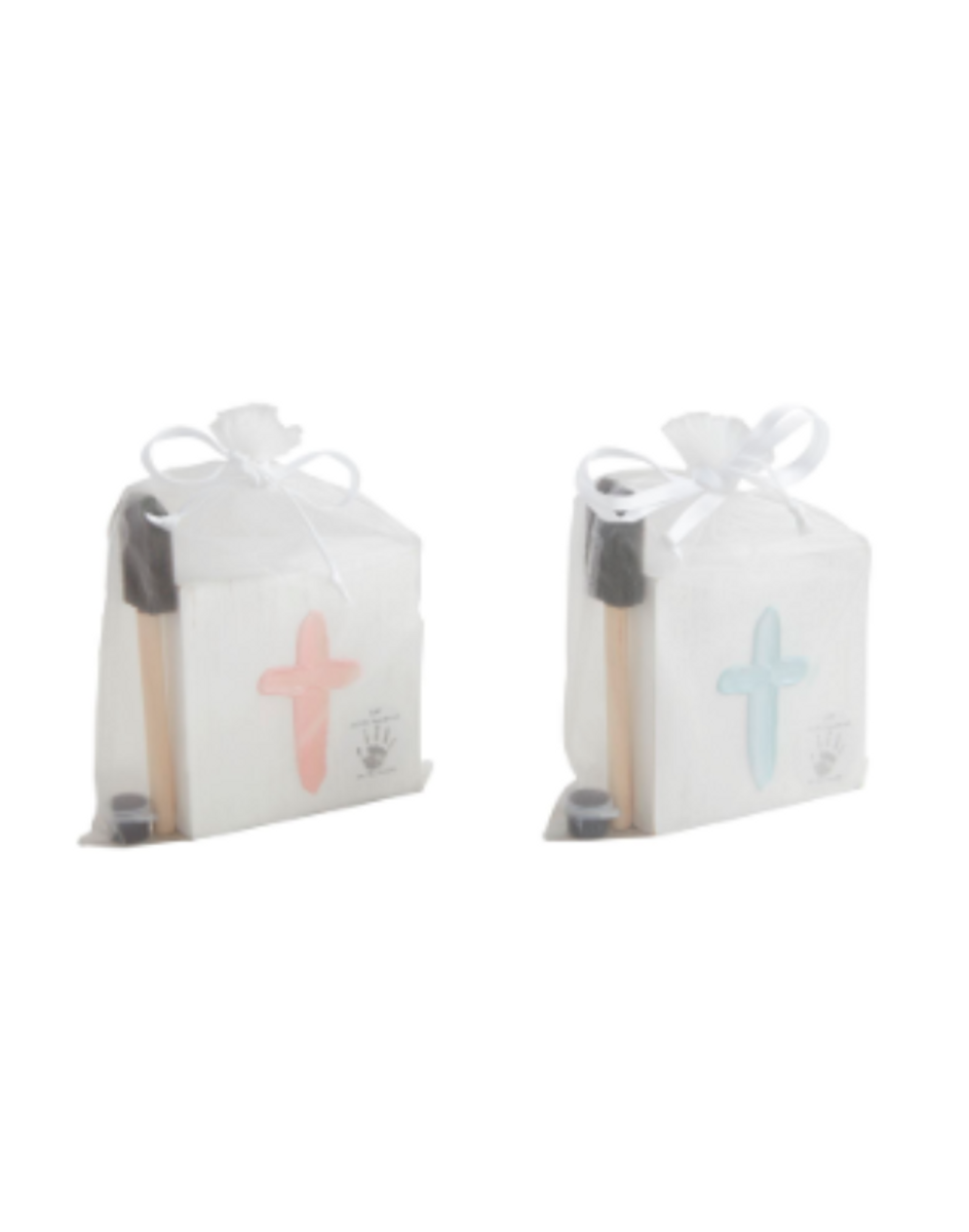 Cross and Handprint Kit--Pink or Blue Cross and Handprint Kit--Pink or Blue