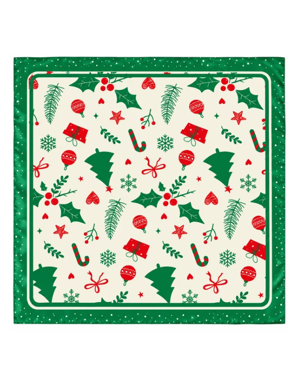 Holiday Silky Scarf