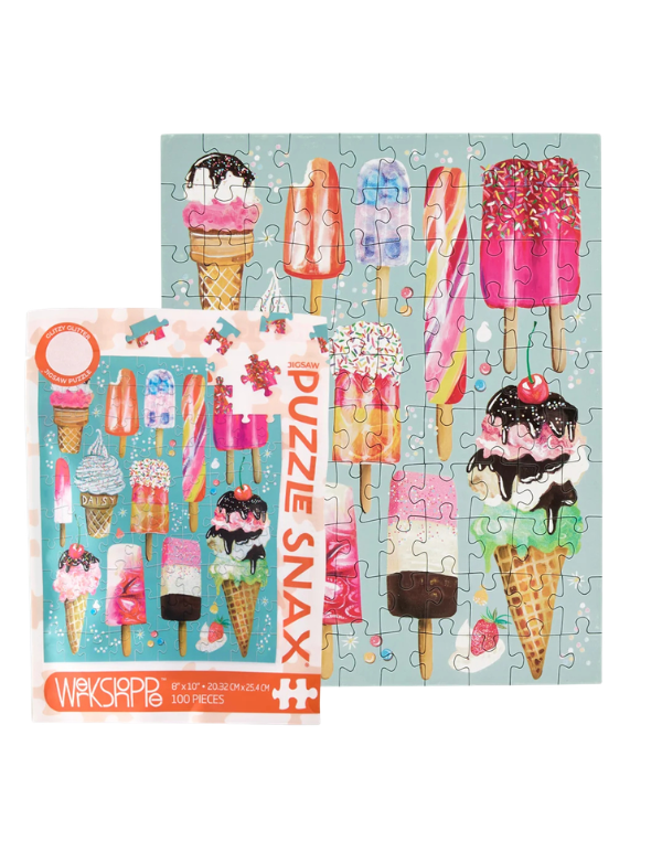 Ice Cream & Pops 100 Piece Puzzle Snax