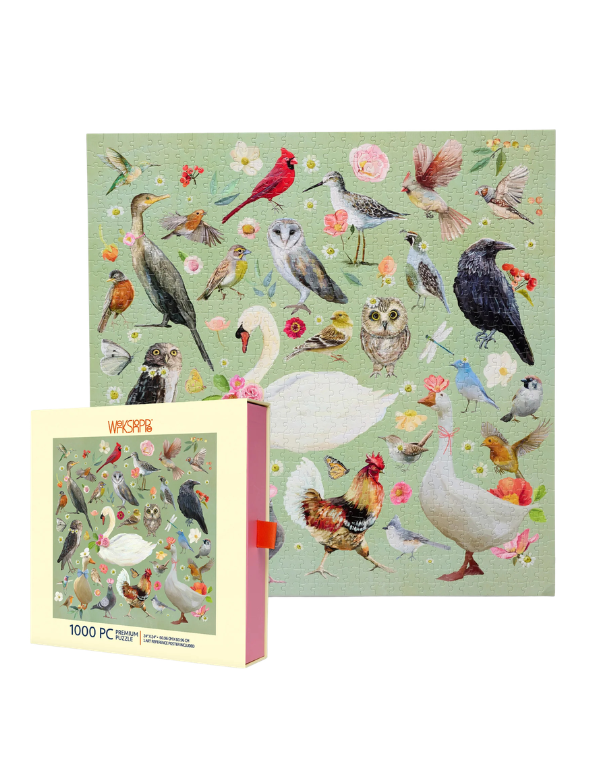 Beautiful Birds 1000 Piece Puzzle