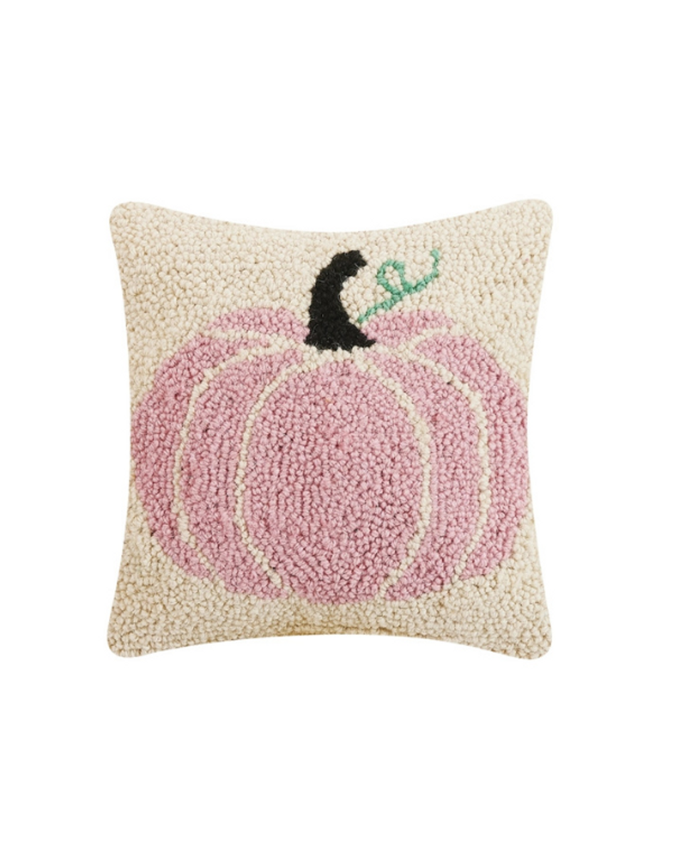 Pink Pumpkin Hook Pillow Pink Pumpkin Hook Pillow