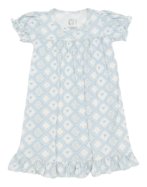 Quilted Bow Patch Nightgown