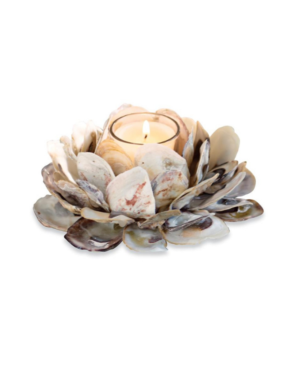 Oyster Shell Votive Holder Oyster Shell Votive Holder