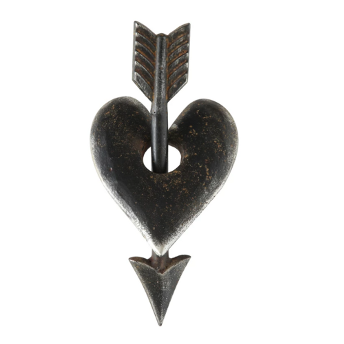 Metal Heart And Arrow Decoration Metal Heart And Arrow Decoration