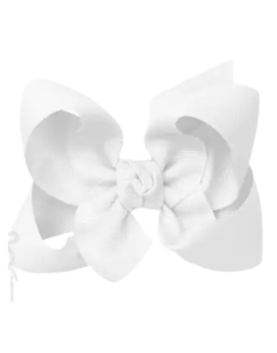 XL 5.5" Bow - White XL 5.5" Bow - White