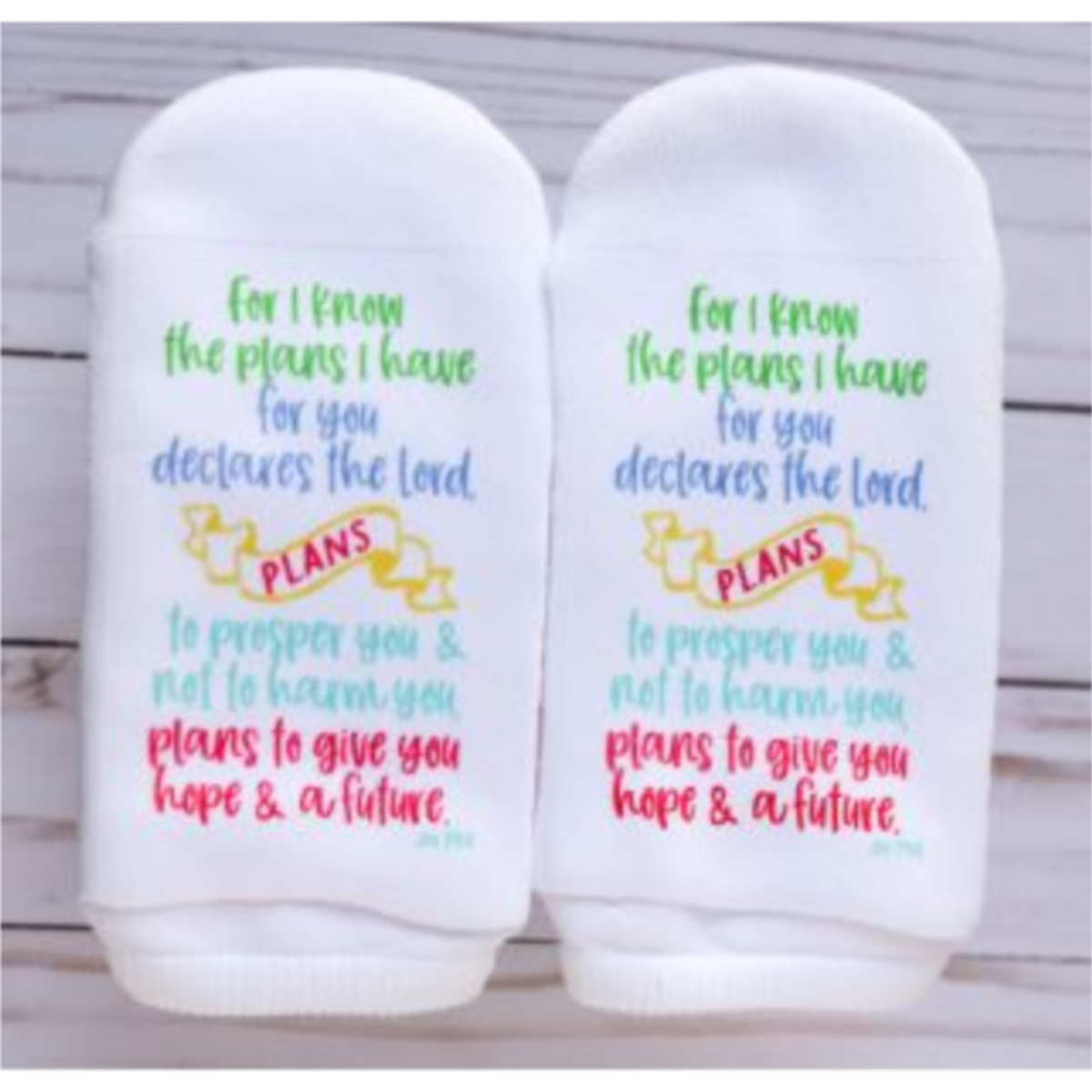 Standing on the Word Socks--Jeremiah Your Life Will Be Like a Well Standing on the Word Socks--Jeremiah Your Life Will Be Like a Well