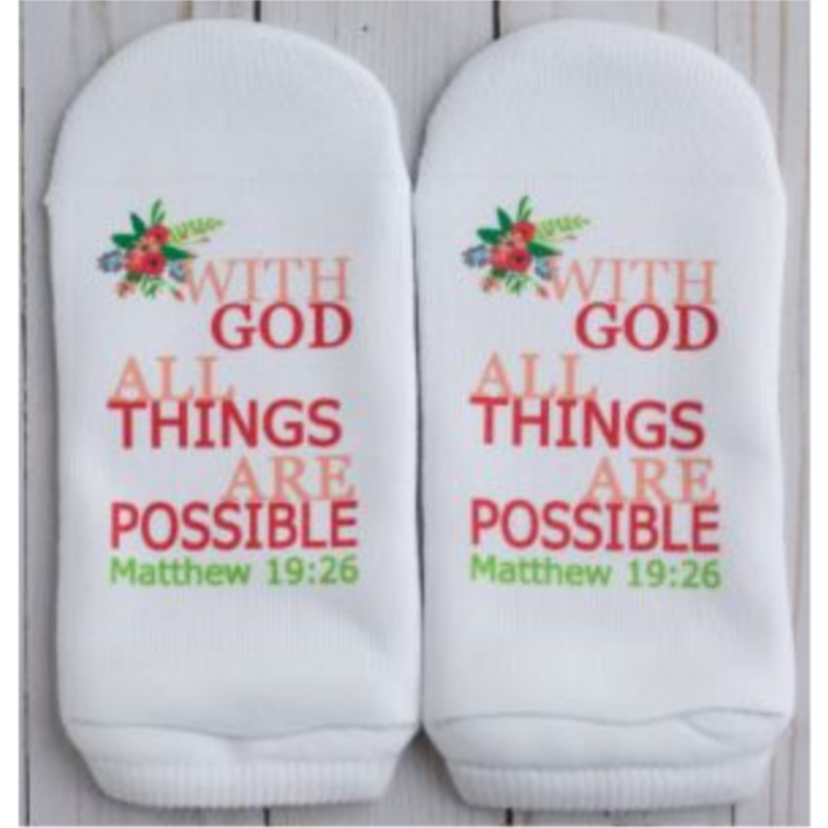 Standing on the Word--Matthew With God All Things Flowers Standing on the Word--Matthew With God All Things Flowers