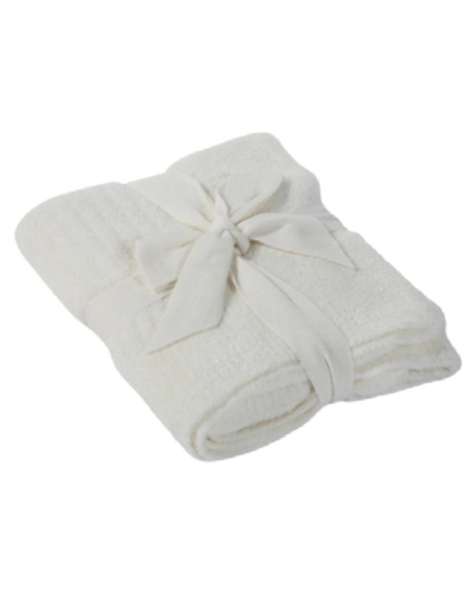 Barefoot Dreams Pearl Cozychic Lite Ribbed Baby Blanket Barefoot Dreams Pearl Cozychic Lite Ribbed Baby Blanket