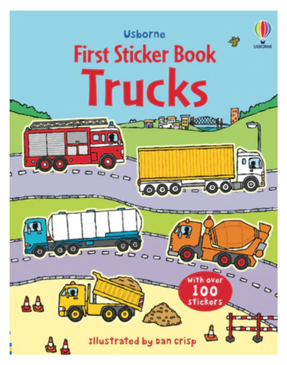 First Sticker Book Trucks First Sticker Book Trucks
