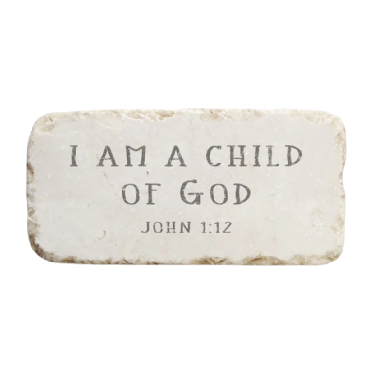 John 1:12 Stone Block John 1:12 Stone Block